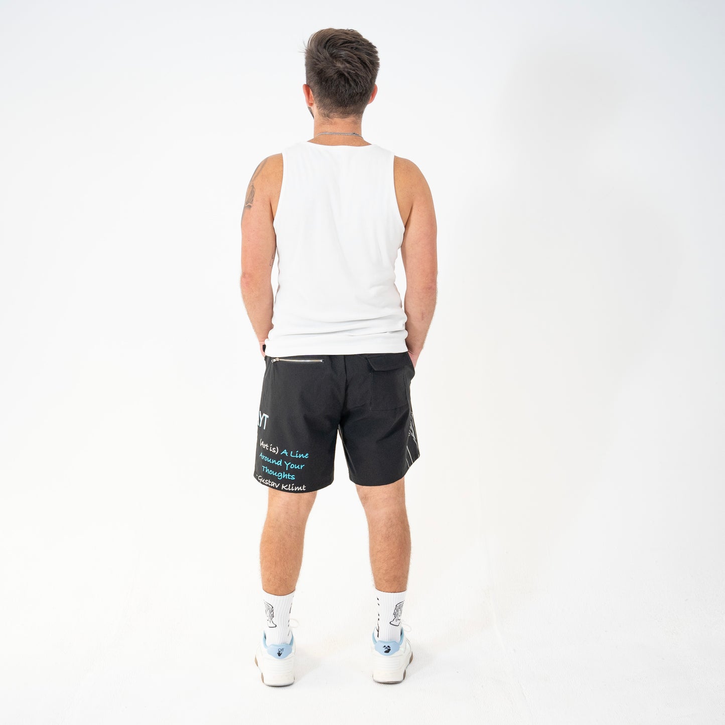 “TMBTB” Premium Nylon Shorts (Black)