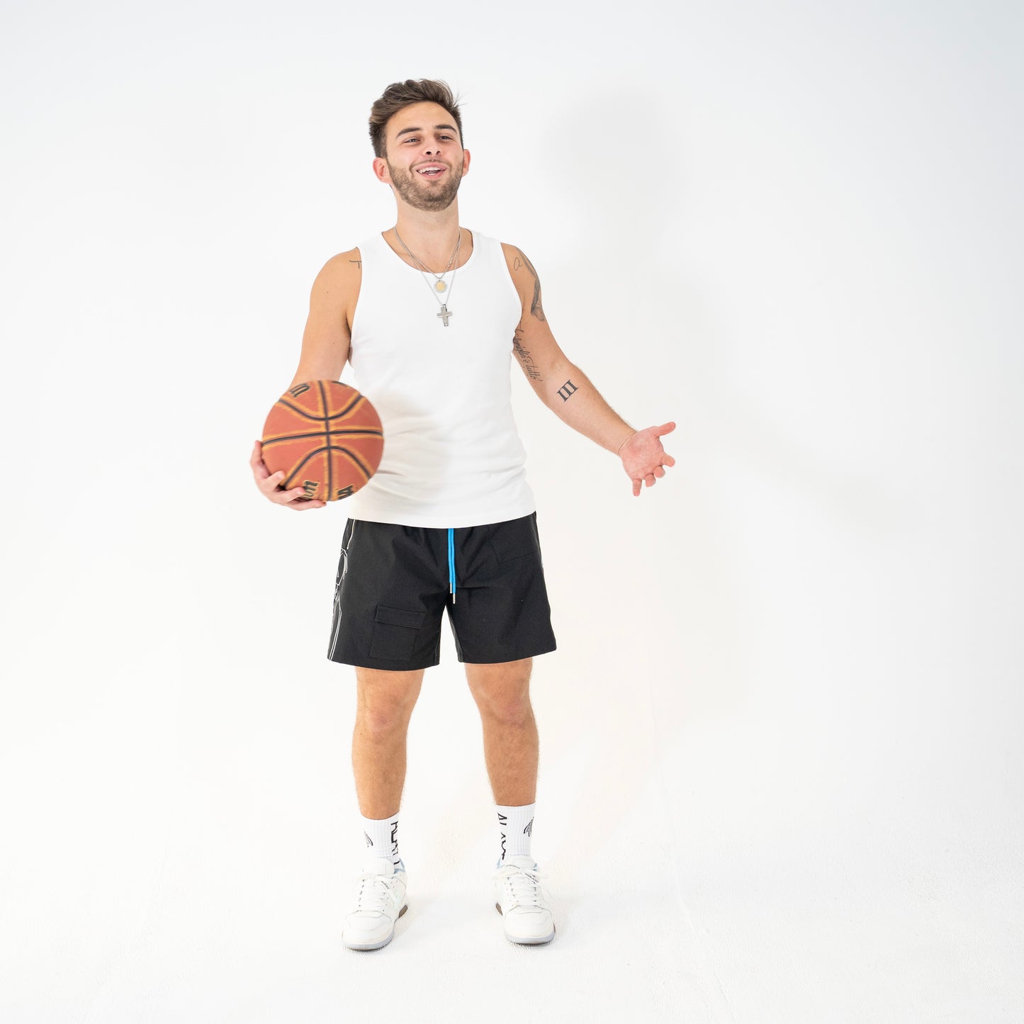 “TMBTB” Premium Nylon Shorts (Black)