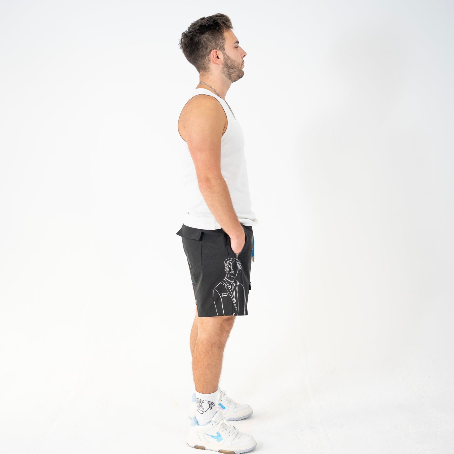 “TMBTB” Premium Nylon Shorts (Black)