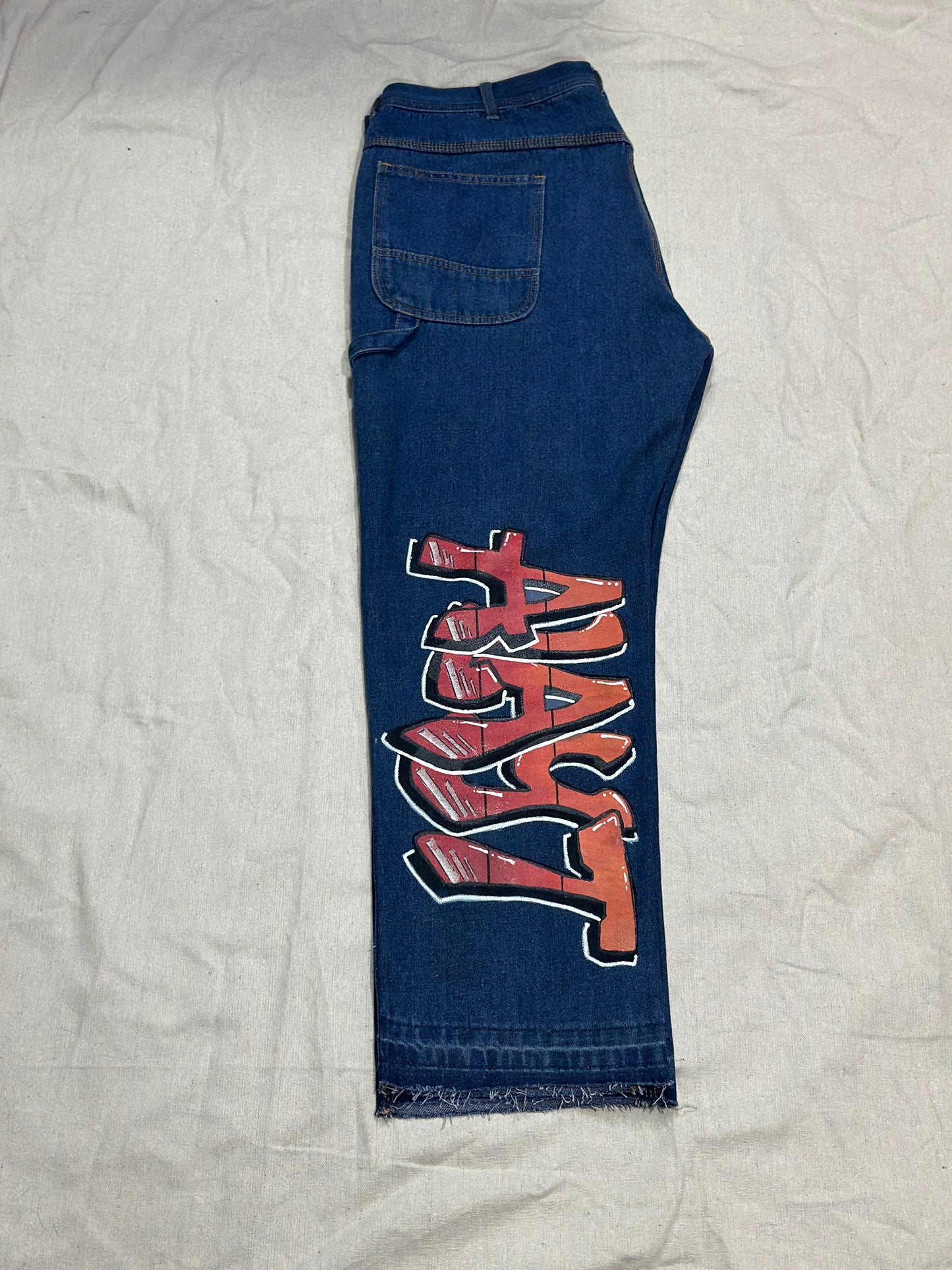 Tailored Thoughts - ALAYT Graffiti Denim