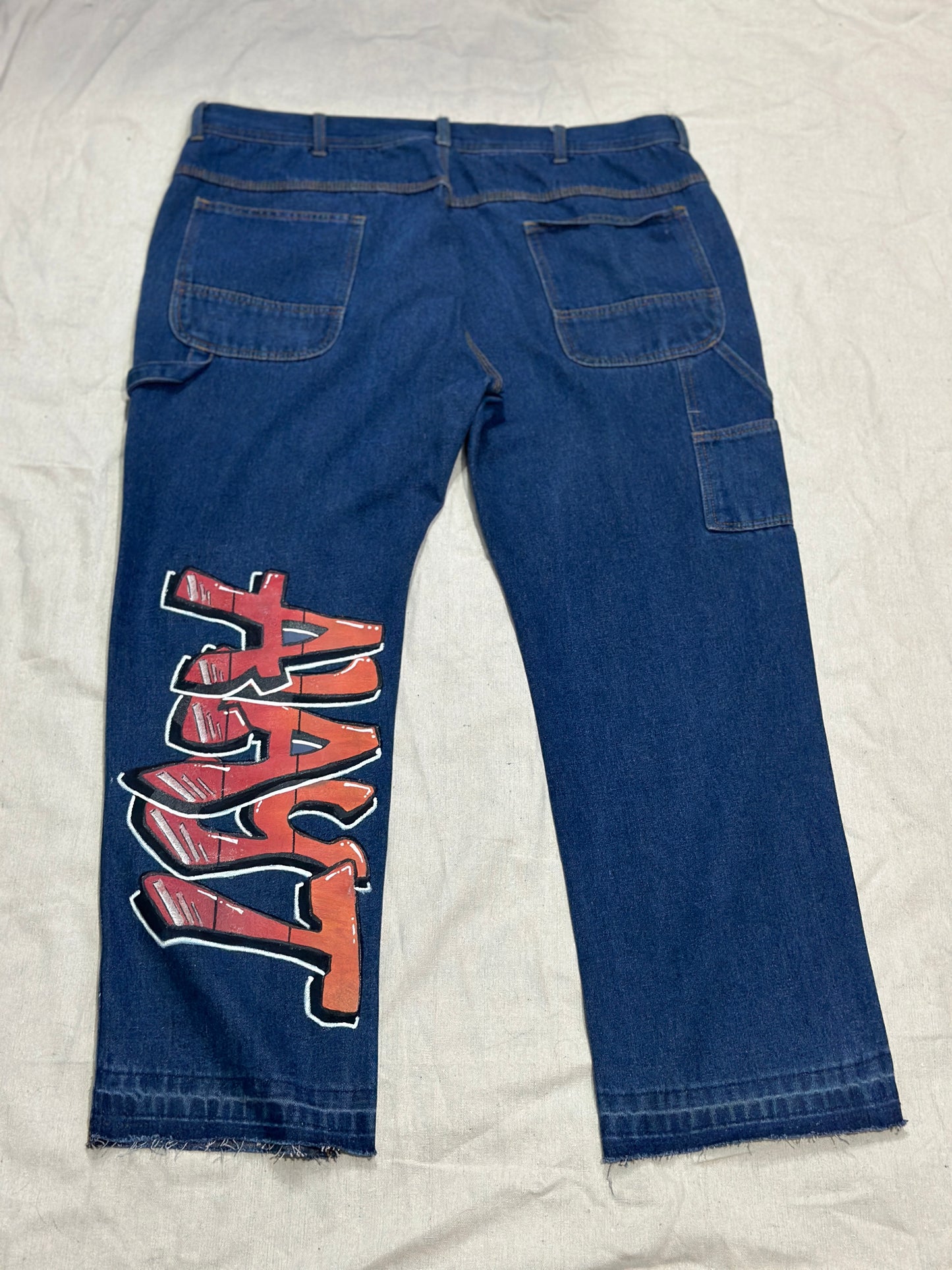 Tailored Thoughts - ALAYT Graffiti Denim