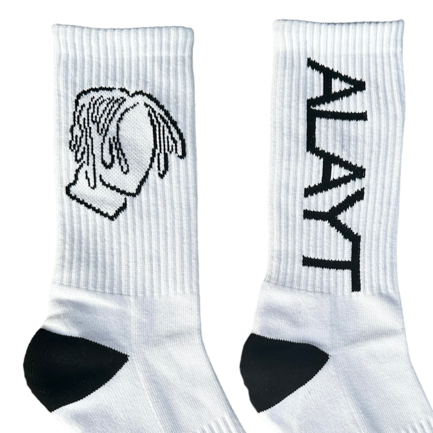 Vertical Logo 2-in-1 Socks