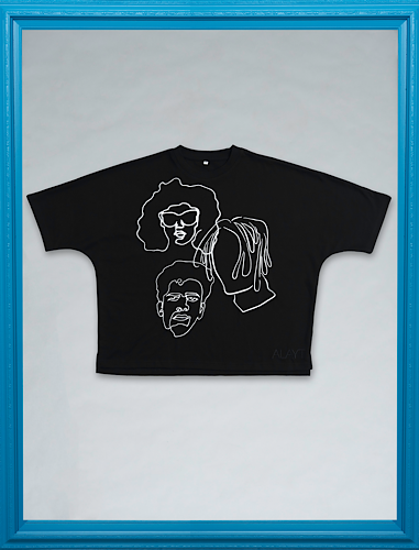 3-tHead Tee (Black)